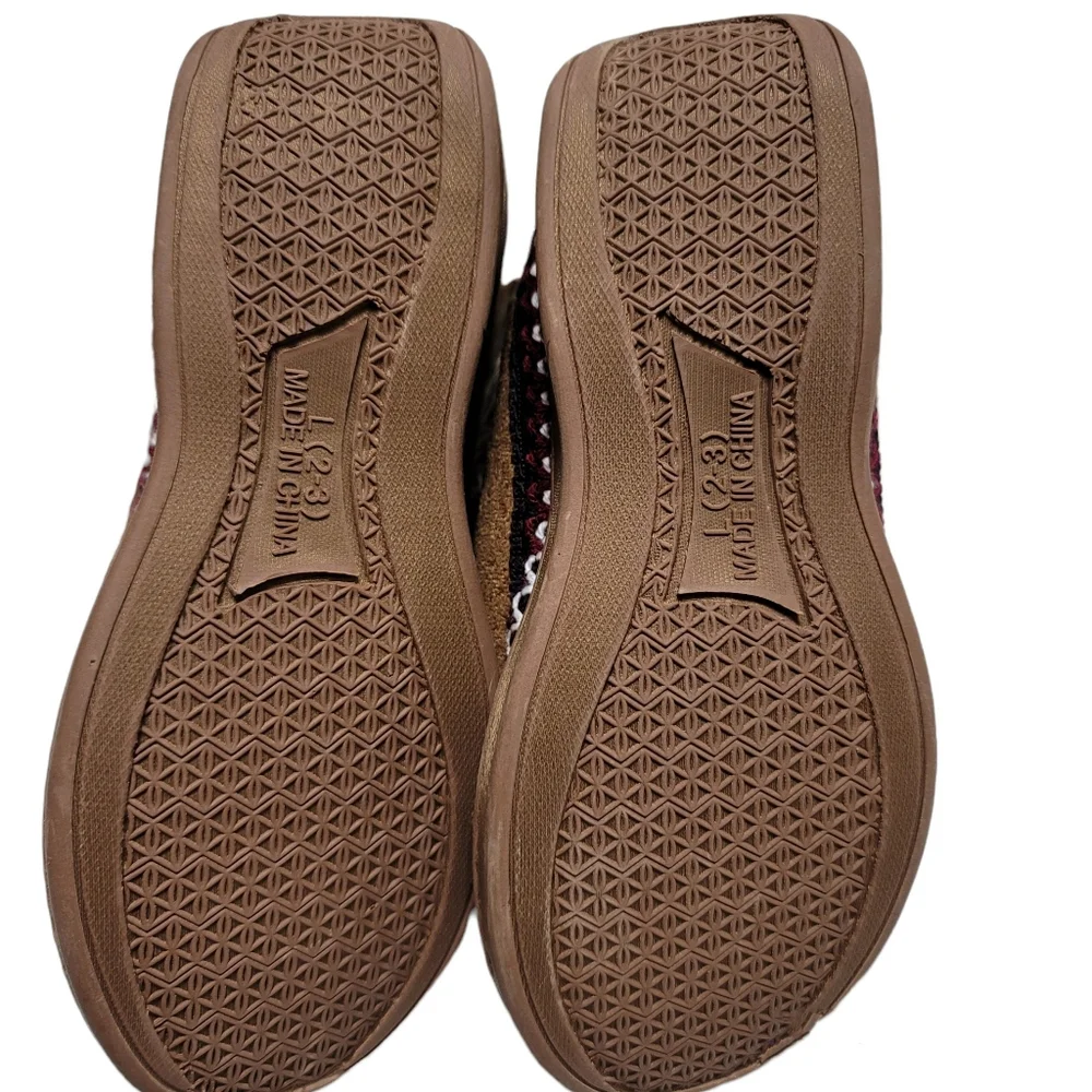 Kids Tan Cozy Slipper Booties